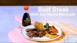I had forgotten how savory this method is. Recipe Beef Steak With Soy Sauce Marinade Youtube
