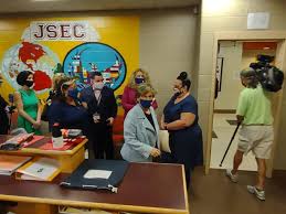 Ensuring the mobility of troops and support equipment in the european theater will depend on coordinated command and control. President Of America S Largest Teachers Union Visits Jsec The Jsec Cavalier Chronicle