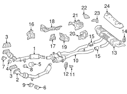 Exhaust Components For 2013 Mercedes Benz Ml 350 Mercedes Parts Center