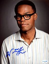 William Jackson Harper "The Good Place" AUTOGRAPH Signed 'Chidi' 8x10 Photo  C