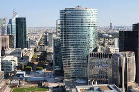 Paris Vue Depuis Le Toit Panoramique De La Grande Arche Tour Du Monde Tour Saint Jacques Tour Montparnasse