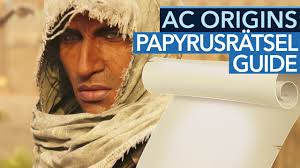 Parh was an egyptian traveler who lived during the 1st century bce. Assassin S Creed Origins Alle Papyrus Ratsel Fundorte Und Losungen