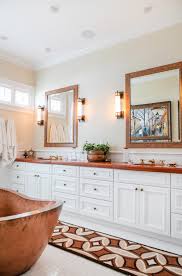 Modern bathroom vanities are available in a wide variety of materials. Tigerwood Vanity Top Designed By Joyce Zuelke Ckd Wood Countertop Butcherblock And Bar Top Blog