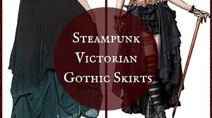 Looking online the kind of skirts i wanted wer. Retro Steampunk Victorian Gothic Skirts