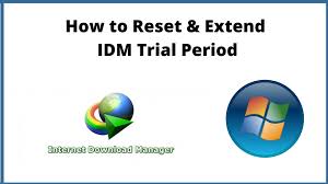 It is known as the best downloading tool for pc users. How To Reset Idm Trial Period After 30 Days 2020 Complete Guide Men Of Letters Men Of Letters Science And Technology Trials