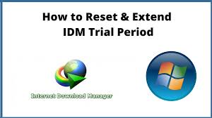 Internet download manager (idm) features site grabber—a utility tool for windows computers. How To Reset Idm Trial Period After 30 Days 2020 Complete Guide Men Of Letters Men Of Letters Science And Technology Trials