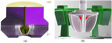 Numerical Simulations of Two-Phase Flow in a Dorr-Oliver Flotation Cell  Model