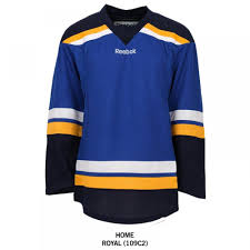 St Louis Blues Reebok Edge Uncrested Junior Hockey Jersey