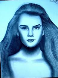 Young Brooke Shields Art Print