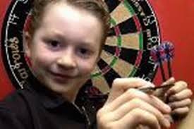 One in the bullseye from 'Young Gun' for world number 1