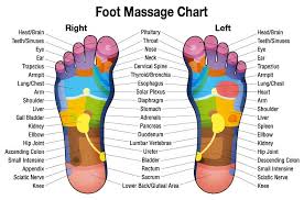 Free Downloadable Foot Massage Chart For Self Healing