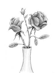 Check out our flower vase drawing selection for the very best in unique or custom, handmade pieces from our shops. Step By Step Rose Flower Vase Drawing Novocom Top