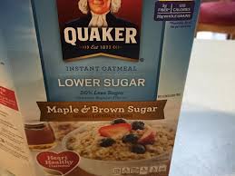 170 calories | 3.5g fat | 30g carbohydrates | 4g fiber | 8g sugar | 6g protein | 160mg sodium | 0mg cholesterol | 170mg potassium. Maple Brown Sugar Lower Sugar Instant Oatmeal Dry Nutrition Facts Eat This Much