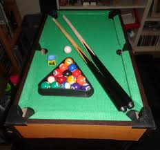 Mini Pool Table Sport Memorabilia Compact Size 8 Ball Pool Etsy