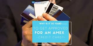 Plus, it also comes with some added benefits that american express credit and charge card members get, such. Why Is It So Hard To Get Approved For An American Express Credit Card