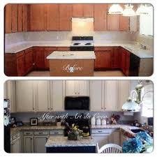 Products to refinish kitchen cabinets. Kitchen Refinish By Paint Du Coco Pure Silk Color Kitchen Refinishing Refinish Kitchen Cabinets Refinishing Cabinets
