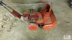 Maybe you would like to learn more about one of these? Toro Snow Hound Runs And Works As Is Locate June Netauction Rti Auctions