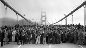 The famous bridge is named for a narrow channel of water which cuts through the coastal mountains and joins the vast pacific ocean with san francisco bay. Golden Gate Bridge Fast Facts Cnn