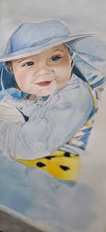 Design #30 This is a watercolor I did that has become a versatile card base.