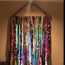 Bohemian Rag Headboard Etsy Bohemian Curtains Rag Curtains Boho Curtains