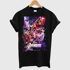 Marvel Avengers Endgame Signature All Heroes T Shirt In 2020 Hero Tshirt Print Clothes All Hero