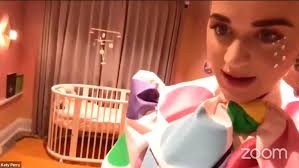 Pregnant Katy Perry Shares First Look at Her Baby Girl's Nursery and  Adorable Orlando Bloom Onesie