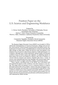 So, what is the purpose and the secret of creating a compelling position paper? Position Paper On The U S Science Engineering Workforce Pan Organizational Summit On The U S Science And Engineering Workforce Meeting Summary The National Academies Press