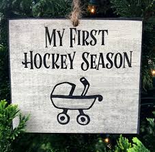 Shop over 700,000 unique canvas wall art prints. Hockey Baby Gifthockey Baby Room Decorhockey Nursery Etsy Hockey Gifts Hockey Nursery Hockey Mom