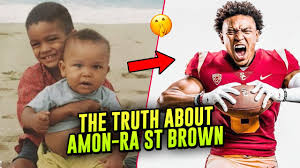 112 overall) of the 2021 nfl draft. Straight Bully At Wr Usc Star Amon Ra St Brown Came From The Ball Family Of College Football Youtube