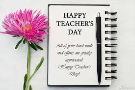 Check out some ideas for your card message below! Free Teachers Day Ecards