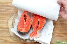 3 Ways To Defrost Salmon Wikihow