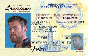 In driver's license pictures, you are usually instructed not to tilt your head to either side. Louisiana La Drivers License Scannable Fake Id Idviking Best Scannable Fake Ids