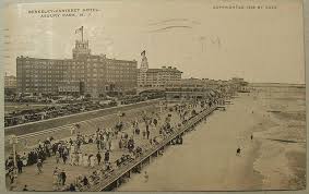 1920s Berkeley Carteret Hotel Boardwalk 1928 Asbury Park New Jersey Asbury Park Nj Beaches Jersey Shore