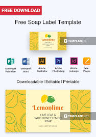 Free Soap Label Template Word Doc Psd Indesign Apple Mac Pages Illustrator Publisher Soap Labels Template Soap Labels Labels Printables Free Templates