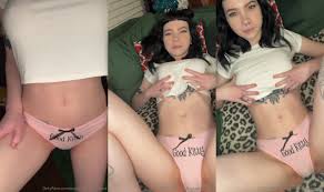 Xxvioletaddamsxx Lubes Her Cute Tits | PimpBunny