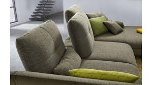 Bei diesen sofas lassen sich die einzelnen elemente der rückenlehne nach vorn schieben. Ecksofa Dover L Sofa Stoff Olive Khaki Sitztiefenverstellung