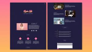 The home page has an interactive design with a unique animated background. Responsive Personal Portfolio Website Part 1 Html And Css Tutorial Youtube