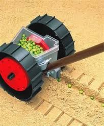 Saalet Seed Master Push Seeder Tiny Farm Gear Small Gardens Home Vegetable Garden Garden Tools