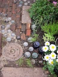 Look Recycled Garden Ornaments Recycled Garden Recycled Tyres Garden Bottle Garden