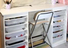 If your bedroom is more bed than room, look at it as a storage opportunity. Organizing Craft Supplies 30 Craft Room Storage Ideas Leap Of Faith Crafting