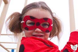 Diy Miraculous Ladybug Costume With Reversible Mask Ladybug Costume Miraculous Ladybug Costume Ladybug