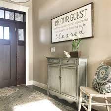 Be Our Guest Sign Farmhouse Decor Wall Decor Be Our Guest Wall Hanging Wall Art Wood Signs Home Decor Guest Bedroom Decor Guest Bedroom Decor Wood Signs Home Decor Home Decor