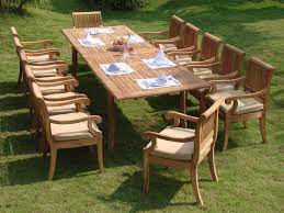 Check spelling or type a new query. 13 Piece Luxurious Grade A Teak Dining Set Review Teak Patio Furniture World