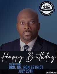 Please join the brothers of Epsilon Kappa Sigma Alumni Chapter as we  celebrate Bro. Terrell Clark. Happy Birthday!