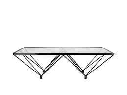 Materials, as well as form, also allow glass coffee tables to fit into a number of different decor styles. Vintage Black Metal And Tinted Glass Coffee Table For Sale At Pamono