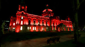 Don't miss out on great deals for things to do on your trip to belfast! Belfast Landmarks Lit Red To Remember Victims Of Terrorism Utv Itv News