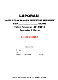 Maybe you would like to learn more about one of these? Format Laporan Supervisi Dan Pemantauan Doc