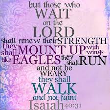 For the lord is a god of justice. Wait On The Lord Scripture Isaiah 40 31 By Stacy Lee