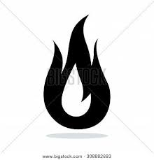 Commercial use and royalty free. Fire Icon Fire Icon Vector Photo Free Trial Bigstock