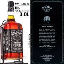 Hops Cork En Bottle Online Liquor Boutique Jack Daniels 3 0l Mrp Rs 17 000 Hcb Price Rs 13 500 Save Jack Daniels Whiskey Bottle Bottle Distillery